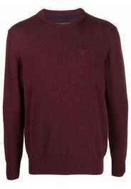 Barbour crewneck knitted jumper - Rosso