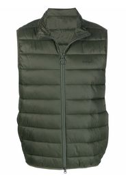 Barbour puffer logo gilet - Verde