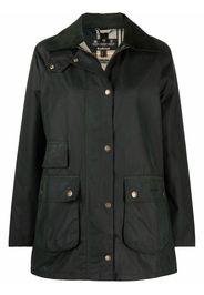 Barbour waxed cotton coat - Verde