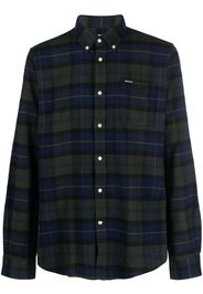 Barbour check-pattern button-up shirt - Verde