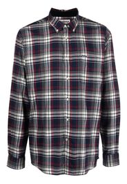 Barbour check button-down shirt - Blu