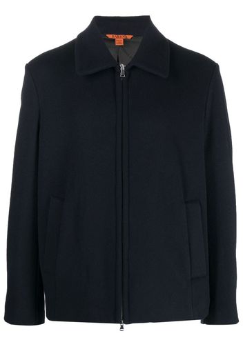 Barena wool-blend overshirt jacket - Blu