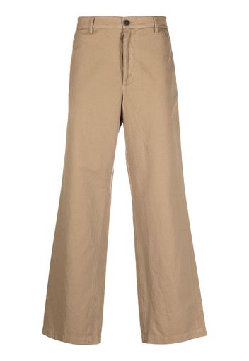 Barena mid-rise wide-leg trousers - Toni neutri