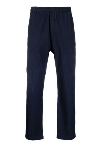 Barena textured finish elasticated trousers - Blu