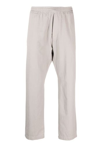 Barena straight-leg cotton-linen trousers - Toni neutri