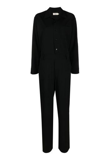 Barena long-sleeve jumpsuit - Nero