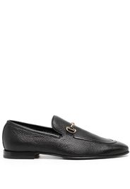 Barrett horsebit-buckle leather loafers - Nero