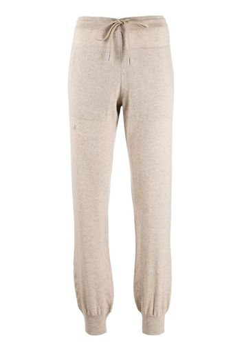 cashmere track pants