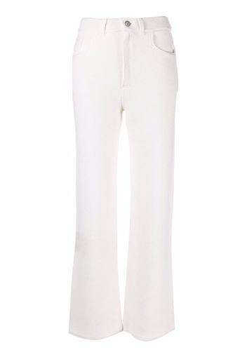 Barrie denim suit trousers - Bianco