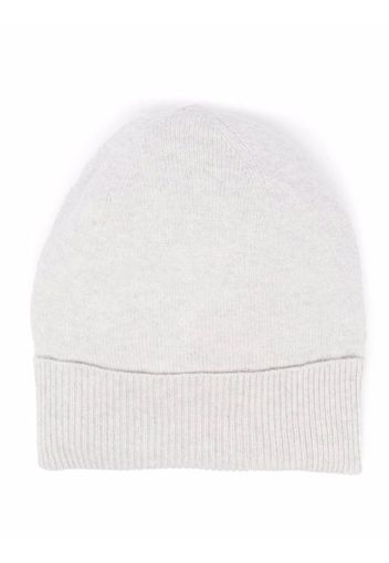 Barrie cashmere beanie hat - Grigio