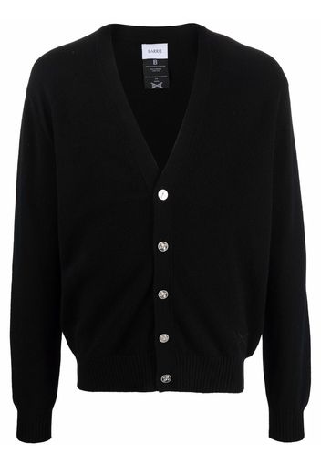 Barrie buttoned-up cashmere cardigan - Nero