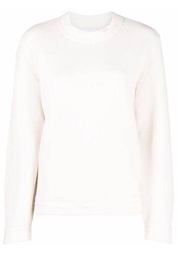 Barrie stitch-detail jumper - Bianco