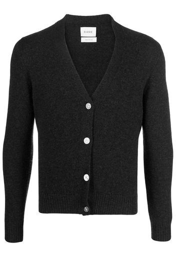 Barrie V-neck cashmere cardigan - Grigio