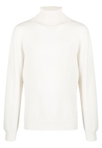 Barrie Turtle neck cashmere sweater - Bianco