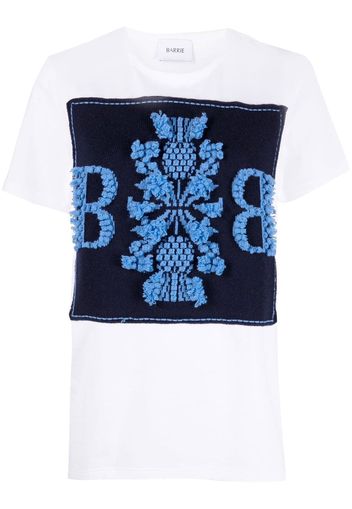 Barrie T-shirt con applicazione - Bianco