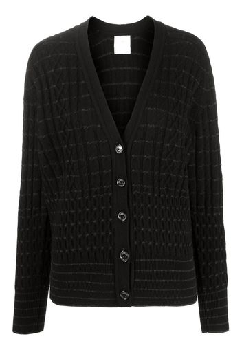 Barrie Cardigan con scollo a V - Nero