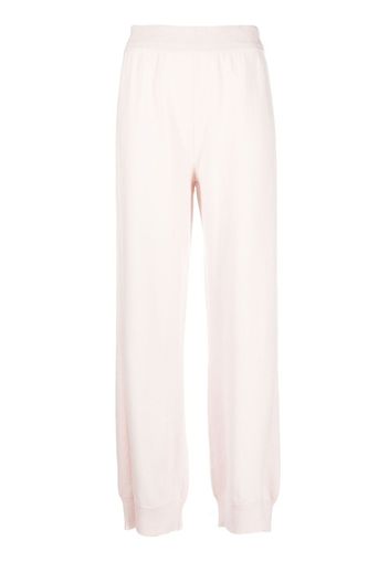 Barrie straight-leg knitted trousers - Rosa