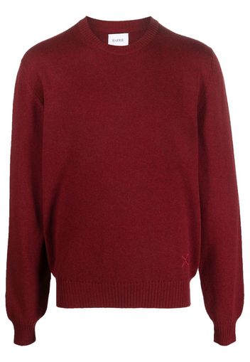 Barrie round neck cashmere sweater - Rosso