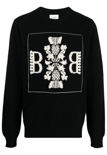 Barrie 3D-knit cashmere jumper - Nero