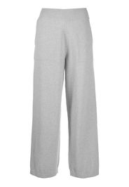 wide cashmere trousers