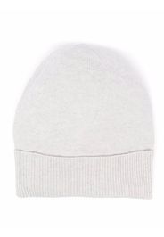 Barrie cashmere beanie hat - Grigio
