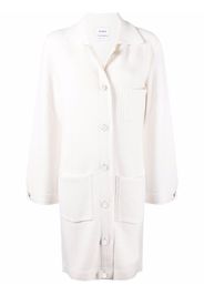 Barrie single-breasted cashmere-cotton blend coat - Toni neutri
