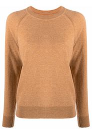 Barrie long-sleeved cashmere pullover - Toni neutri