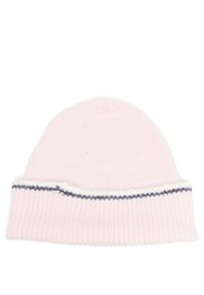 Barrie ribbed cashmere beanie - Rosa