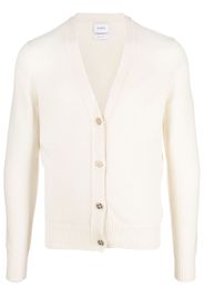 Barrie V-neck cashmere cardigan - Bianco