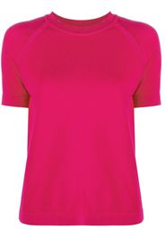 Barrie short-sleeved cashmere top - Rosa