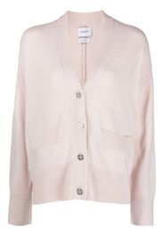 Barrie V-neck cashmere cardigan - Rosa