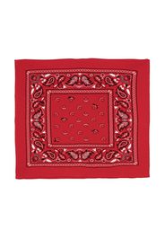 Barrie bandana-print scarf - Rosso