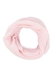 Barrie ribbed-knit cashmere snood - Rosa