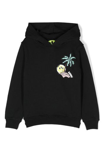 Barrow kids graphic-print pullover hoodie - Nero