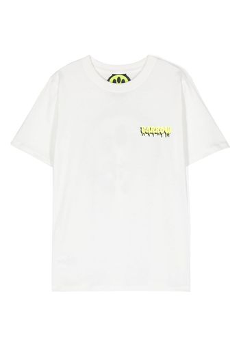 Barrow kids logo-print short-sleeved T-shirt - Bianco