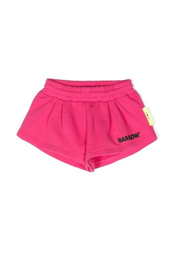 Barrow kids Shorts con stampa - Rosa