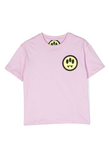 Barrow kids T-shirt con stampa - Rosa