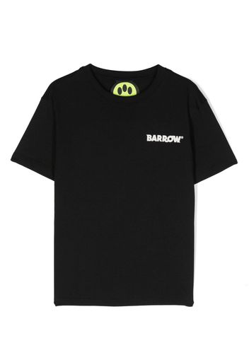 Barrow kids T-shirt con stampa - Nero