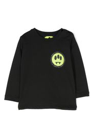 Barrow kids T-shirt con stampa - Nero