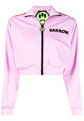 BARROW side-stripe cropped jacket - Rosa