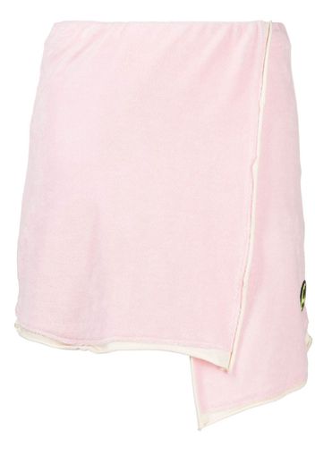 BARROW terry wrap skirt - Rosa