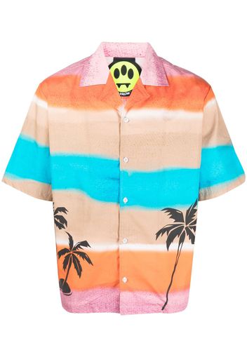 BARROW palm tree-print shirt - Rosa