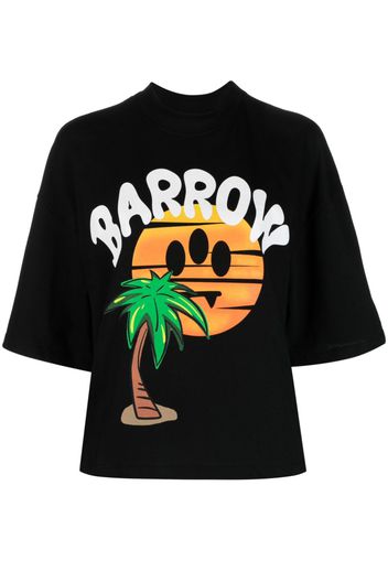 BARROW T-shirt con stampa - Nero