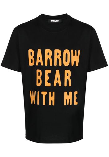 BARROW T-shirt con stampa grafica - Nero