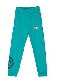 BARROW logo-print track pants - Blu