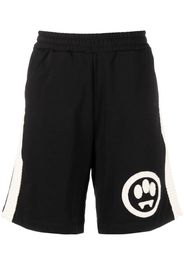 BARROW logo-appliqué track shorts - Nero