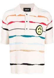 BARROW logo-embroidered polo shirt - Toni neutri