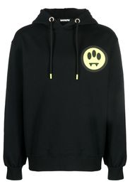 BARROW logo-print cotton hoodie - Nero