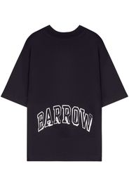 BARROW T-shirt con stampa Smiley Face - Nero
