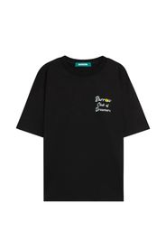 BARROW crewneck graphic T-shirt - Nero